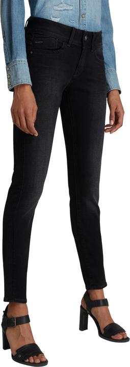 Produktbild G-Star Lynn Mid Skinny Elto Nero Superstretch dusty grey (W33/L32)