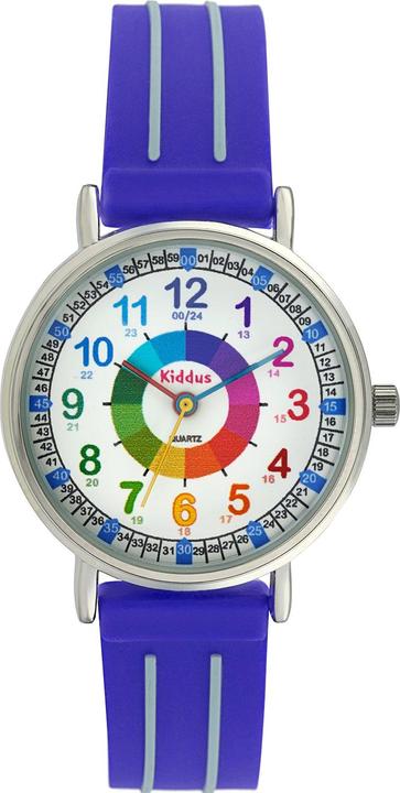 Produktbild Kiddus Time Teacher Blue (Analoguhr, 33 mm)