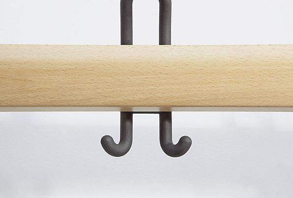 Actual product image Wolf Wardrobe bench, two-sided (100 cm, 166 cm)