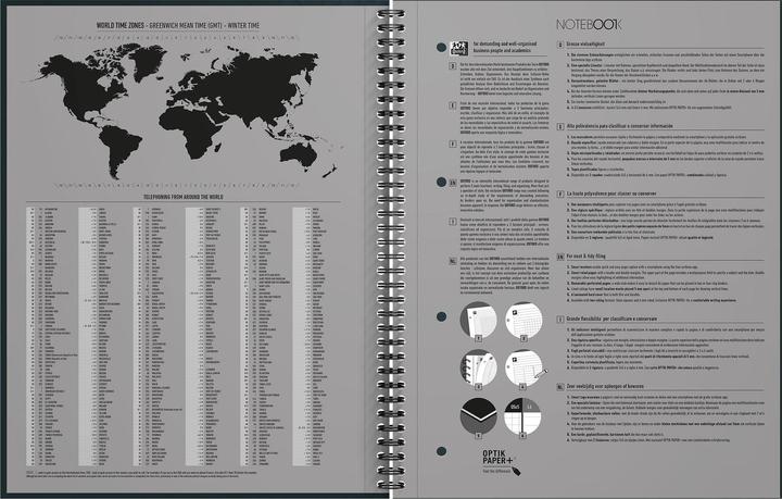 Actual product image Oxford Notizbuch (A4, Lined, Hardcover)