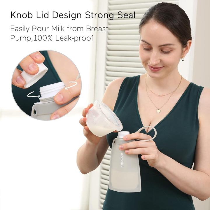 Produktbild Momcozy Silikon-Milchaufbewahrungsbeutel