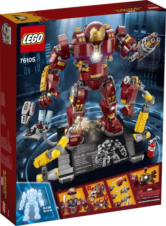 Image du produit LEGO Le Hulkbuster édition Ultron (76105, LEGO Marvel, LEGO difficiles à trouver)