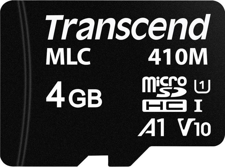 Transcend 410M Flash memory card (4 GB, microSD, U1, UHS-I)