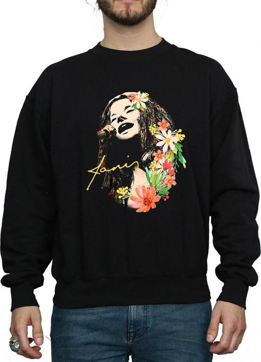 Produktbild Janis Joplin Floral Pattern Sweatshirt (L)