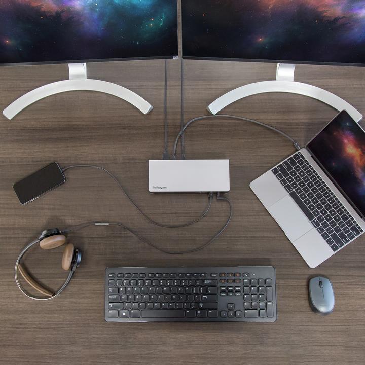 Image du produit StarTech TB3DOCK2DPPU (Thunderbolt, 6 Ports)