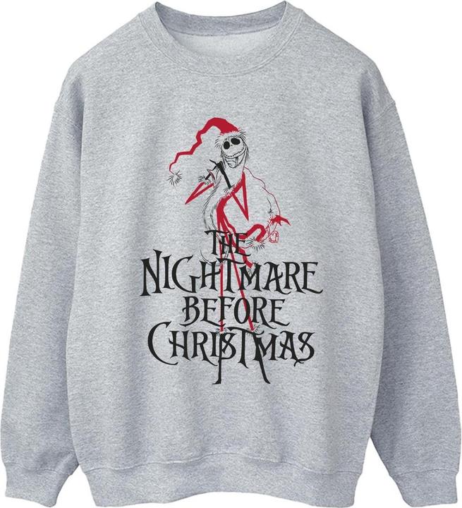 Disney The Nightmare Before Christmas Santa Sweatshirt (XXL)