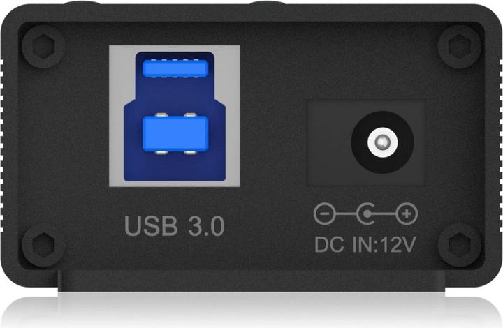 Actual product image Icy Box IB-HUB1717-U3 (USB-C, 17 Ports)