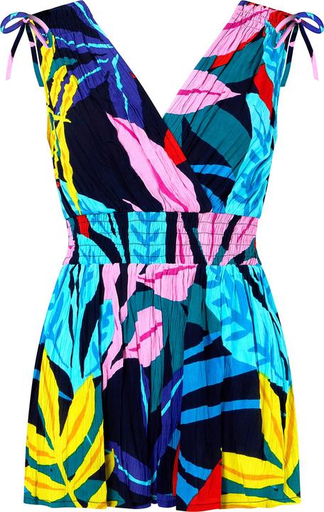 Actual product image Joe Browns Tropical Print V-Neck Tie Shoulder Top (12)