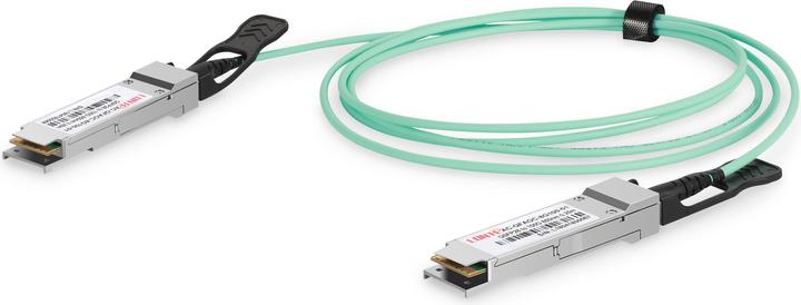 Digitus Câble Optique Actif 100 Gbit/s QSFP28, 2 m (2 m)