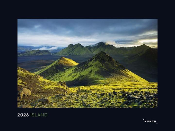 Produktbild Island - Wandkalender 2026 (60 x 45 cm, Harter Einband, Deutsch)