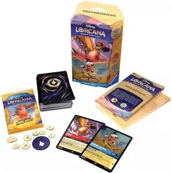 Produktbild Disney Lorcana Trading Card Game: Set 3 - Starter Deck B (Englisch) (Englisch, Booster Pack)