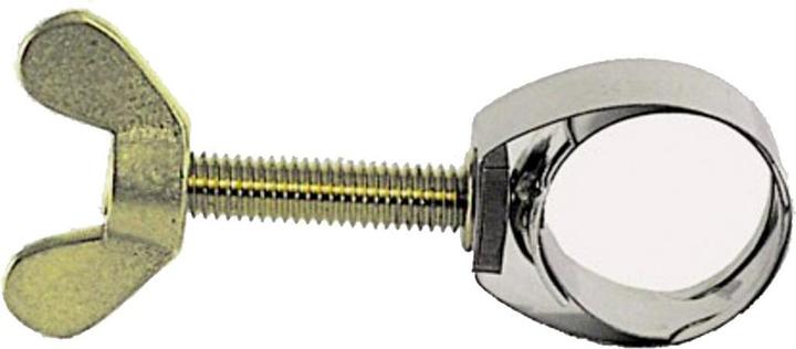 Actual product image Ich-zapfe Schlauchklemme - UNEX, bis 21mm, CNS, mit Flügelschraube aus Messing