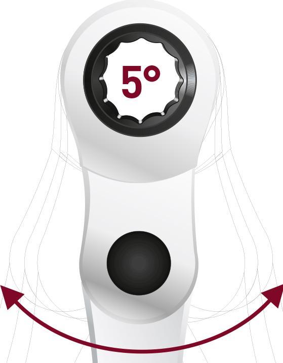 Actual product image Kraftwerk D-Clickcraft Gabelring-Ratschenschlüssel (13 mm)