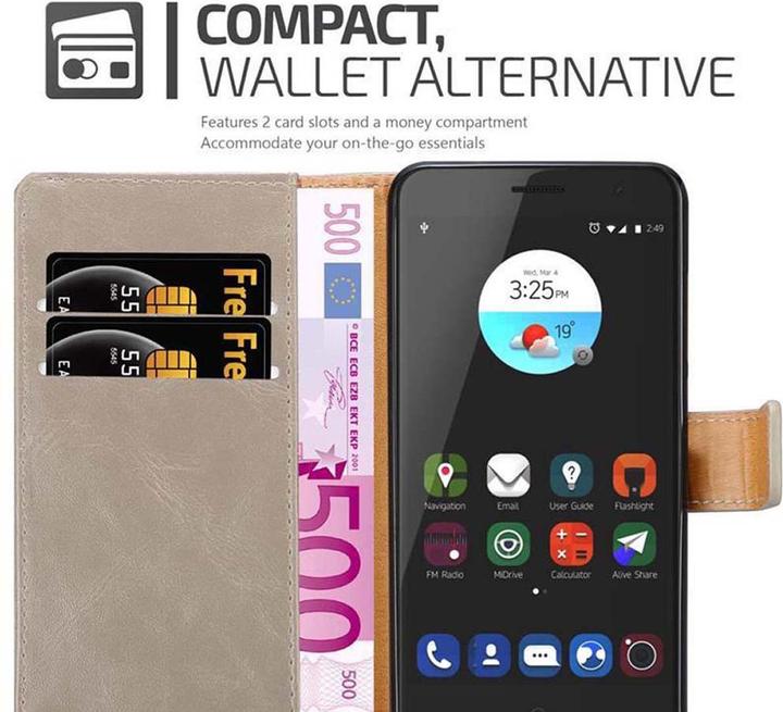 Image du produit Cadorabo Book Couverture de luxe (ZTE Blade V7)