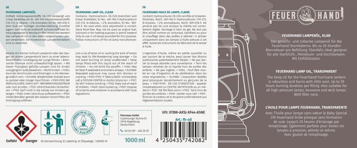 Actual product image Feuerhand Lamp oil