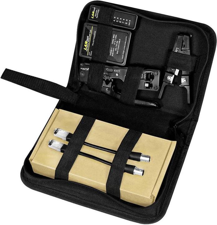 Produktbild LogiLink Netzwerk-Werkzeug-Set, 4-teilig (Werkzeug)
