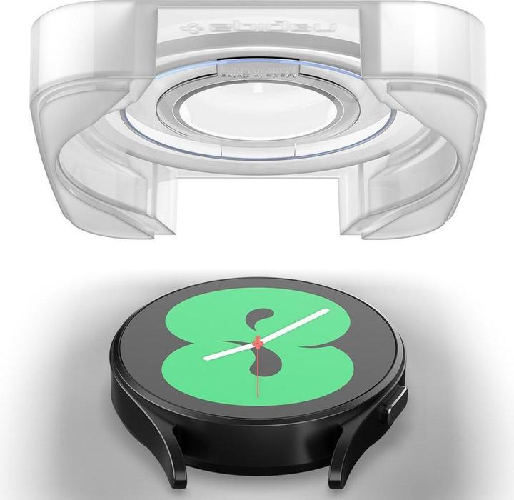 Actual product image Spigen Glas.TR Sam Galaxy Watch 4/5 40mm Classic 2-Pack "EZ FIT" AGL05340 szkło hartowane