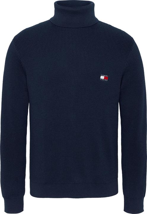 Image du produit Tommy Hilfiger Tommy Jeans Slim Fit Coltrui met wol - Donkerblauw - Maat S (S)