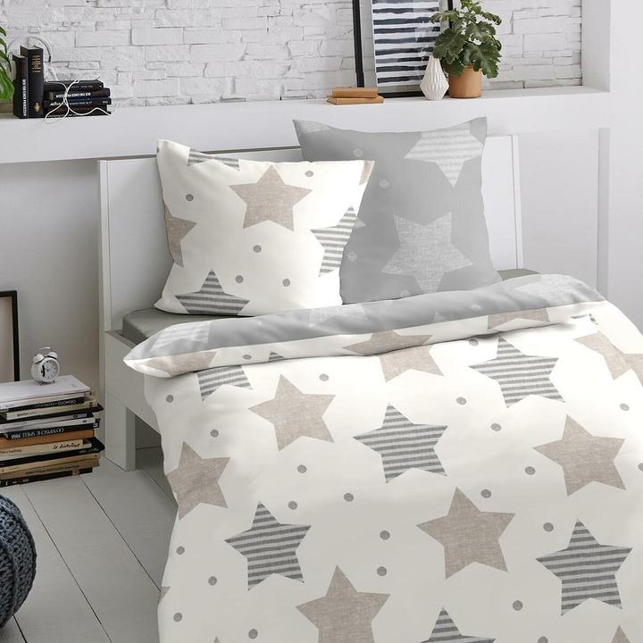 Immagine prodotto Traumschlaf Stelle (Set di biancheria da letto, 80 x 80 cm, 240 x 220 cm)