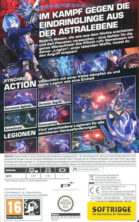 Image du produit Nintendo Astral Chain (Switch, DE)