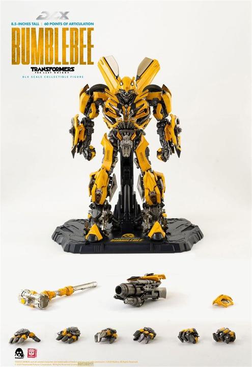 Actual product image ThreeZero Transformers: The Last Knight figurine 1/6 DLX Bumblebee 21 cm