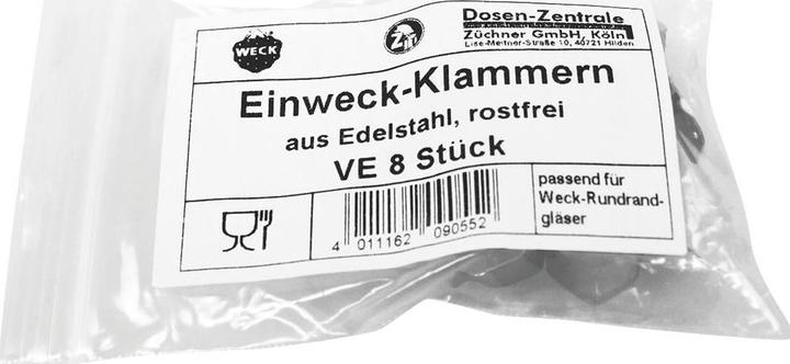 Produktbild Weck Klammern (12 Stk., 1 l)
