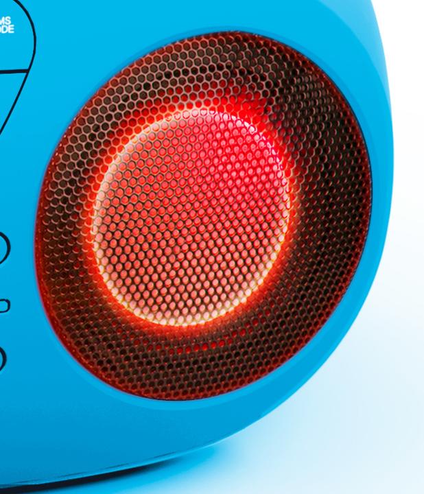 Actual product image Bigben Portable CD/ Radio CD61 USB - blue (FM, AM)