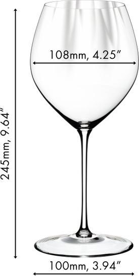 Image du produit Riedel Verres Performance Chardonnay avec chiffon de polissage inclus (72.70 cl, 2 Verres, Verres à vin blanc)