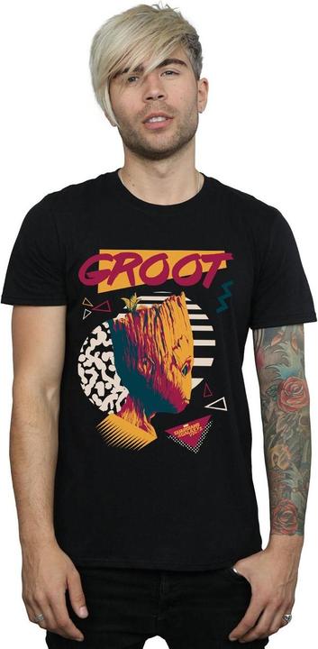 Image du produit - T-shirt GUARDIANS OF THE GALAXY VOL. 80S GROOT - Homme (S)