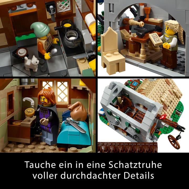 Image du produit LEGO Place de la ville médiévale (10332, LEGO Icons, LEGO difficiles à trouver)