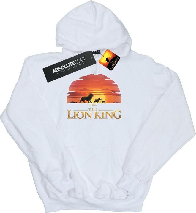 Disney The Lion King Movie Sunset Logo Kapuzenpullover