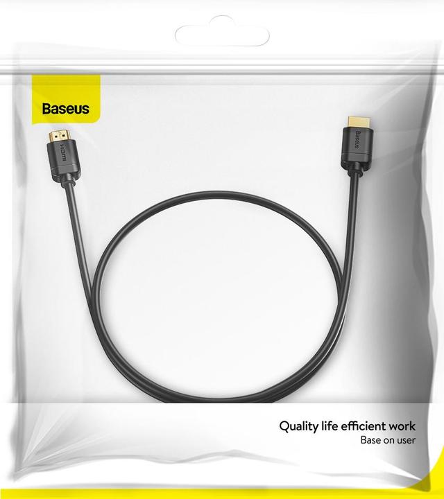 Produktbild Baseus high definition Series HDMI To HDMI Adapter Cable 8m Black (8 m, HDMI)