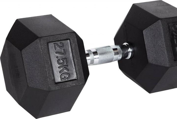 Actual product image Fitcom Hex Dumbbell 27.5 kg (1 x 27.5 kg)