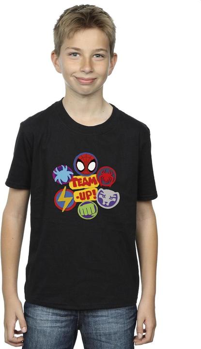 Actual product image Boys Spidey And His Amazing Friends Team Up T-Shirt (140, 146)