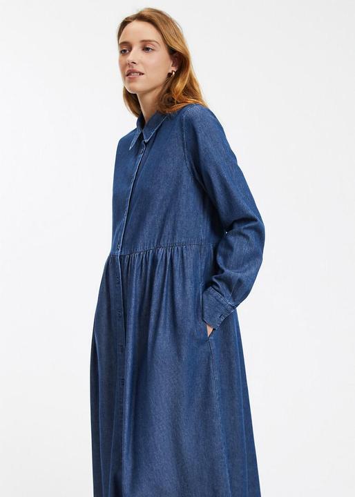 Image du produit La Redoute Collections Longue robe en jean à manches longues (38)
