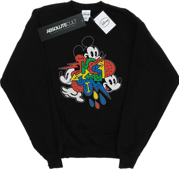 Produktbild Disney Mickey Mouse Vintage Arrows Sweatshirt Mädchen (152, 158)