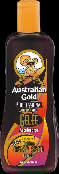 Actual product image Australian Gold Jelly Accelerator w. Hemp 250 ml (Self-tanning towel, 250 ml)
