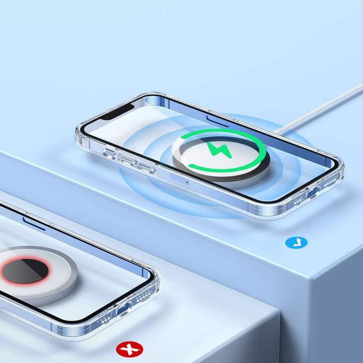 Immagine prodotto Joyroom set di anelli magnetici in metallo per smartphone 2 pezzi rosa (JR-Mag-M3)