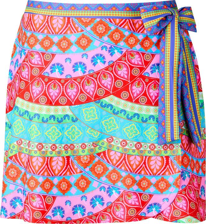 Actual product image Joe Browns Patchwork Tassel Trim Wrap Swim Skirt (40)