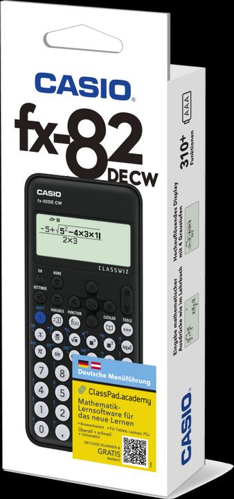 Productafbeelding Casio FX-82DE CW (Batterijen)