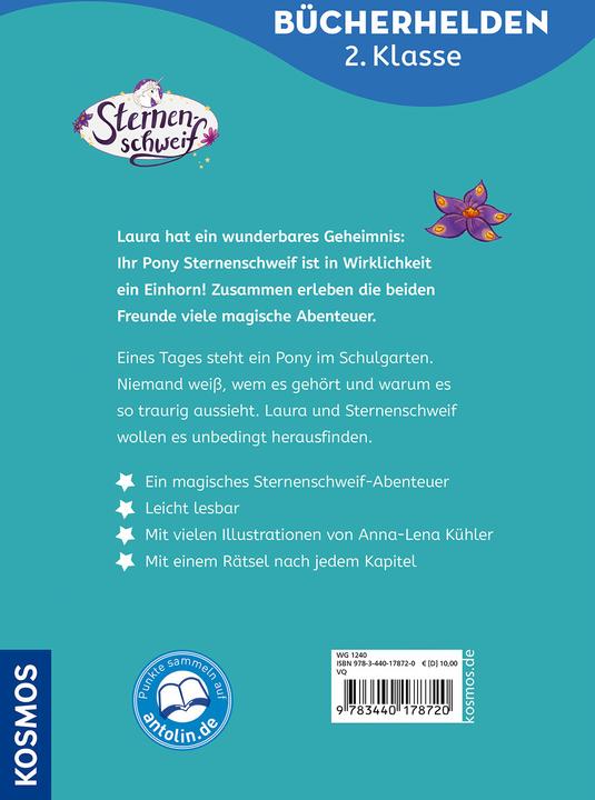 Actual product image Kosmos Sternenschweif, Bücherhelden 2. Klasse, Ein Einhorn in der Schule (German, Linda Chapman, Anna-Lena cooler, 2024)