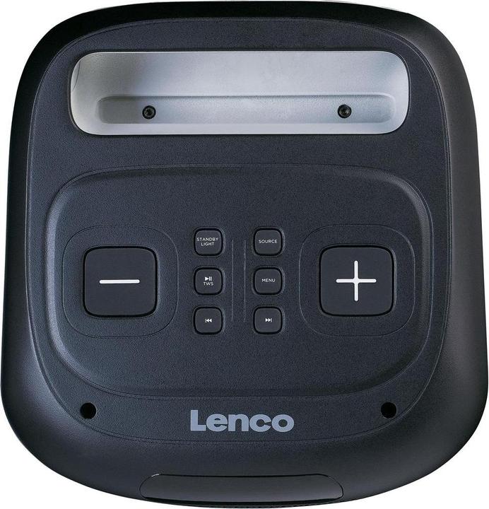 Produktbild Lenco Bluetooth Speaker PA-100 Party Speaker Schwarz (14 h, Batteriebetrieb)