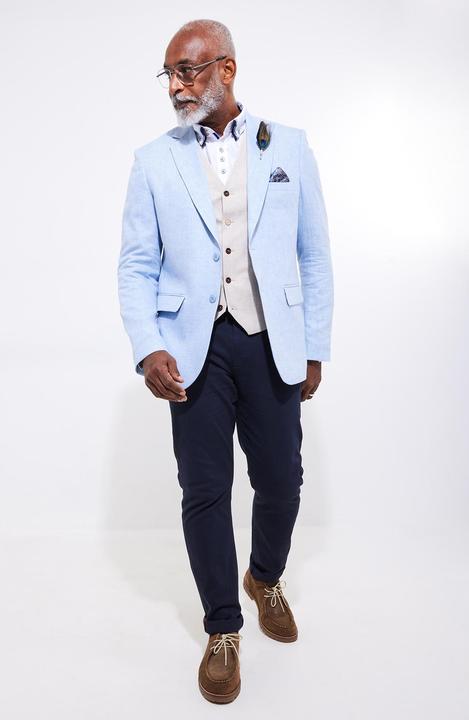 Immagine prodotto Joe Browns Tonal Linen Herringbone Blazer (54)