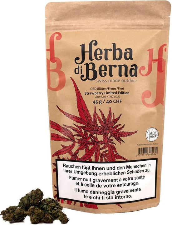 Herba di Berna Fragola all'aperto in edizione limitata (45 g, Esterno)