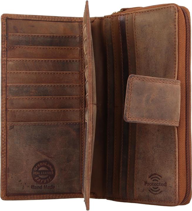Produktbild Greenland Nature Montenegro Geldbörse RFID Leder 9,5 cm