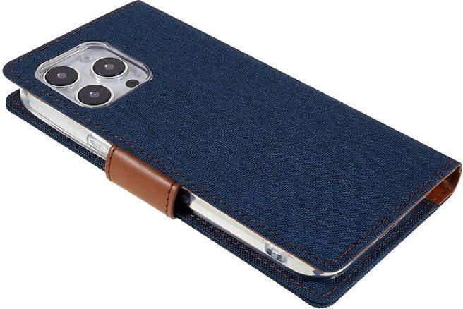 Actual product image Goospery Canvas Diary Series (Apple iPhone 14 Pro Max)