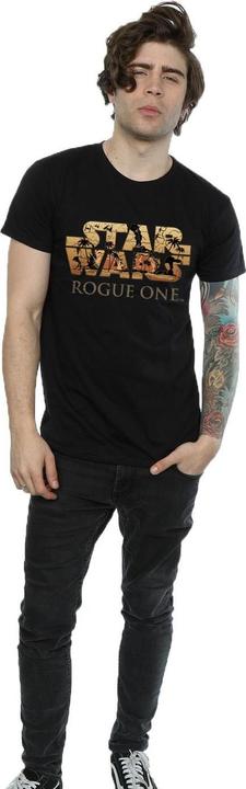 Image du produit Star Wars - T-shirt ROGUE ONE LOGO SCENE - Homme (M)