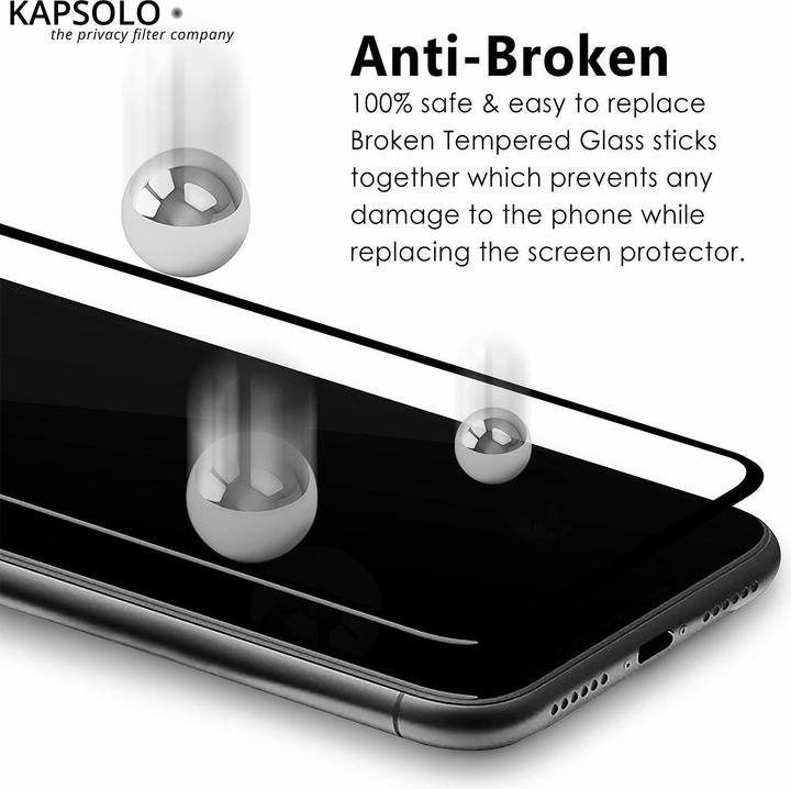Produktbild Kapsolo Tempered GLASS Sreen Protect. KAP30415 Apple iPhone 13 mini (1 Stück, Apple iPhone 13 mini)