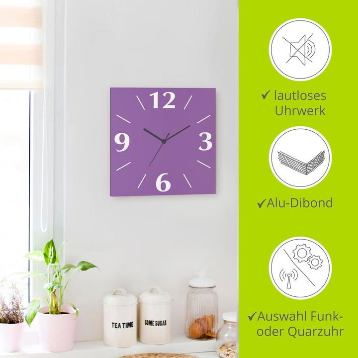 Image du produit Artland Montre à quartz couleur tendance lilas (30 cm)