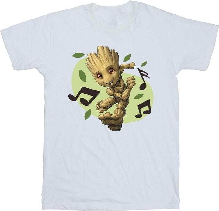 Actual product image Mens Guardians Of The Galaxy Groot Musical Notes T-Shirt (3XL)